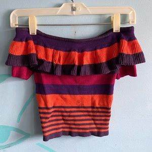 UO off the shoulder sweater knit top